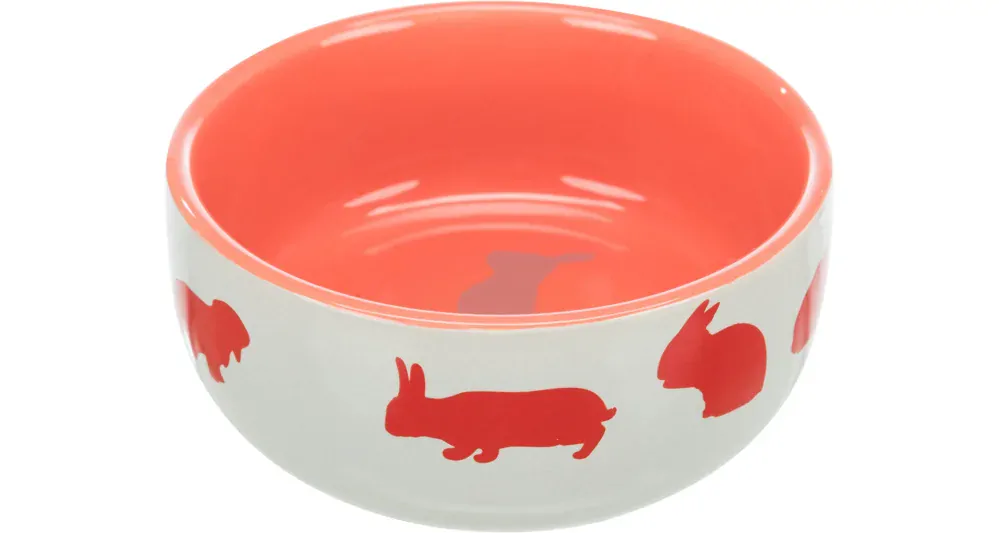TRIXIE Keramická miska pro králíky barevná 250 ml/11 cm