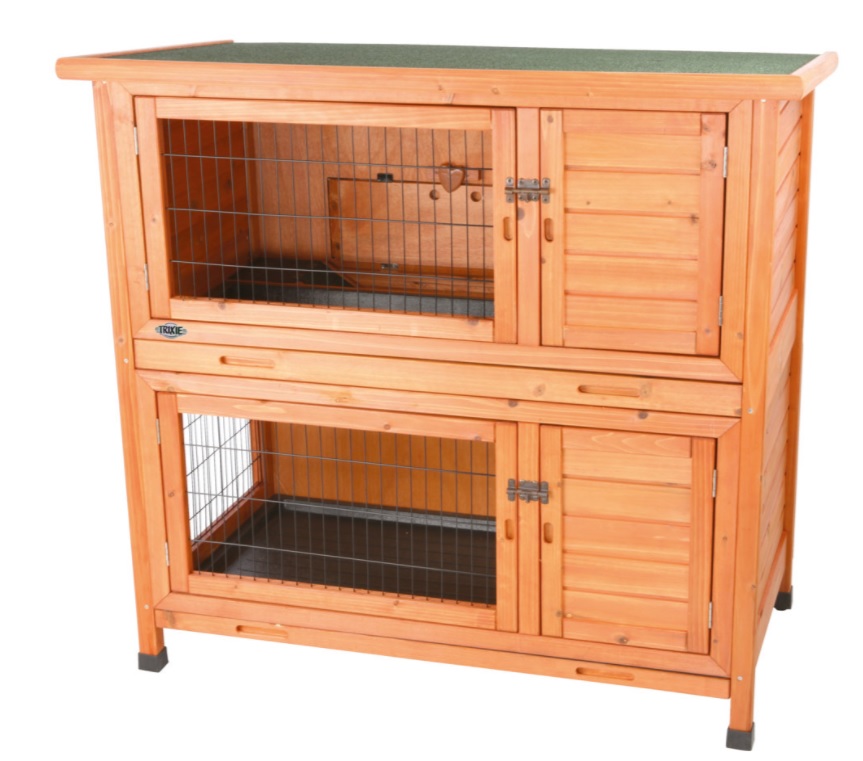 TRIXIE Natura králíkárna pro malá zvířata, 2 patra 116 x 111 x 65 cm