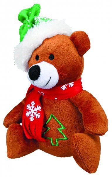 TRIXIE Vánoční plyšový sob, mědvěd 20 cm