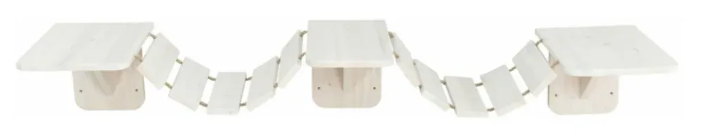 TRIXIE Žebřík - lávka na zeď, 150 x 30 cm, bílá