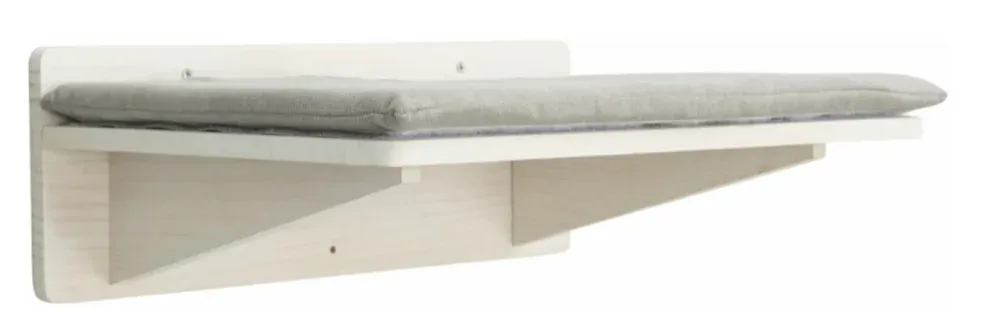 TRIXIE Podesta s polštářem, prvek na stěnu,  50 x 17,5 x 36,5 cm, bílá