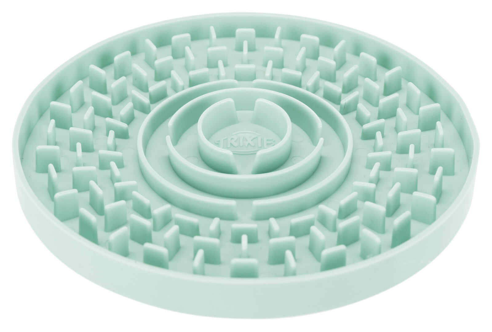 JUNIOR lízací talířek na pamlsky/paštiky 21 cm, mátová