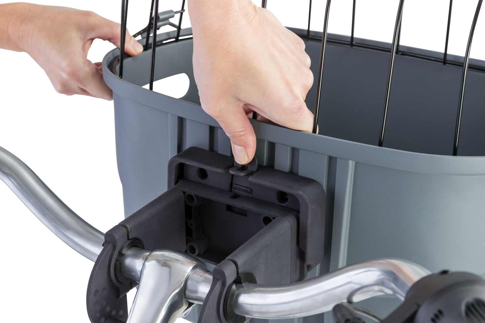 Fixační díl ke košíku na řídítka (pro kód 13096)