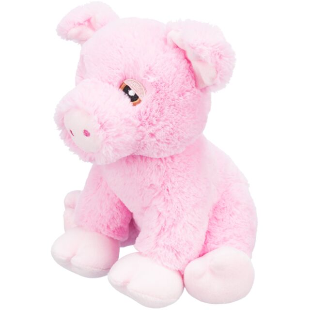 TRIXIE Be Eco prasátko EDISON, plyšová hračka se zvukem, 24 cm