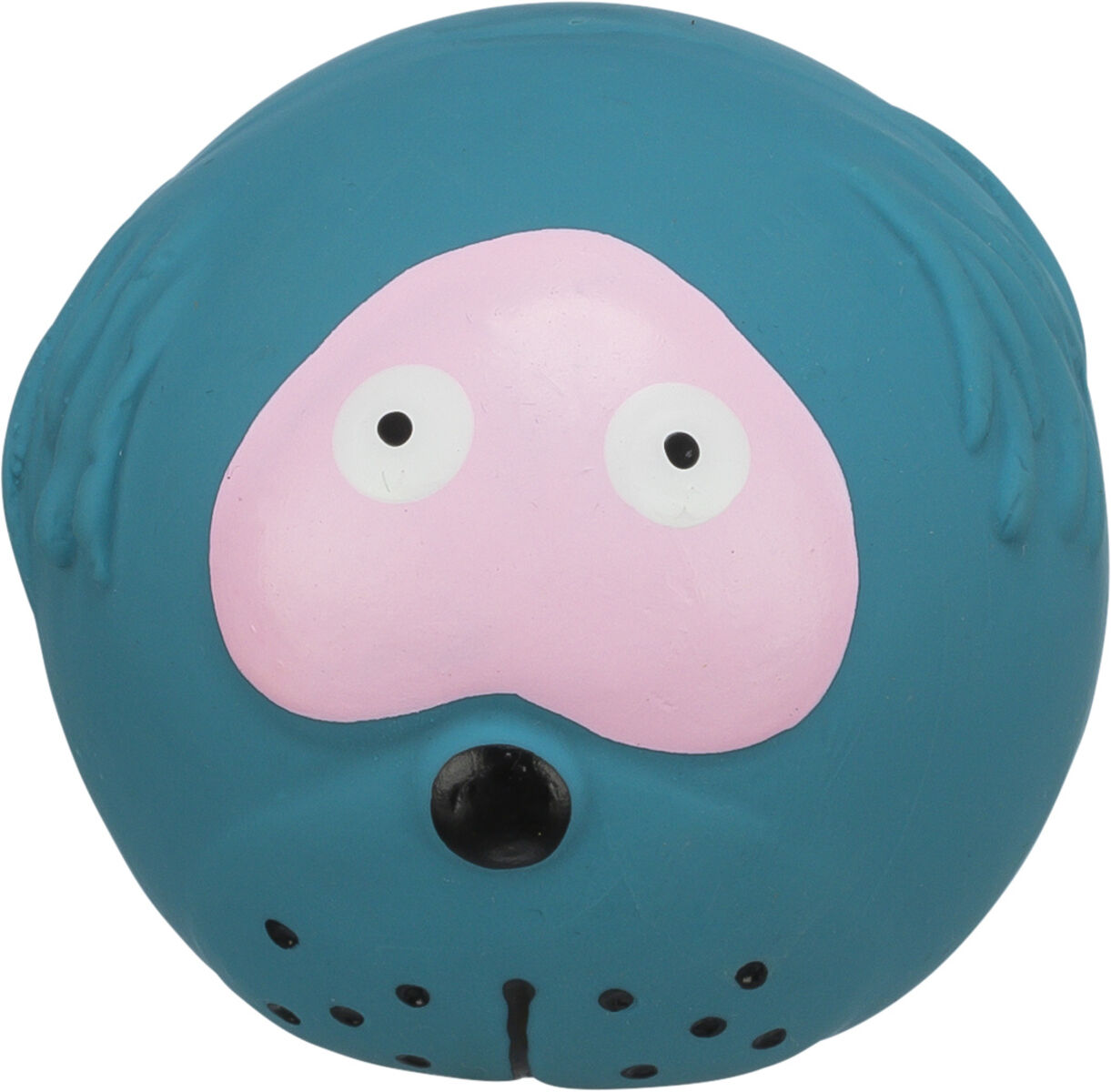 TRIXIE Míček s obličejem, latex 6 cm