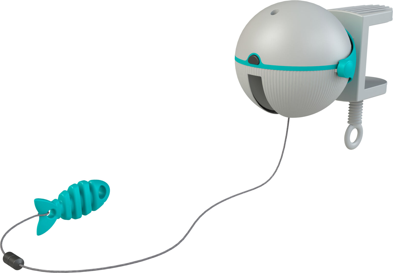 TRIXIE Catch It, automatická hračka pro kočky, 10 x 14 cm, bílá (RP 2,90 Kč)