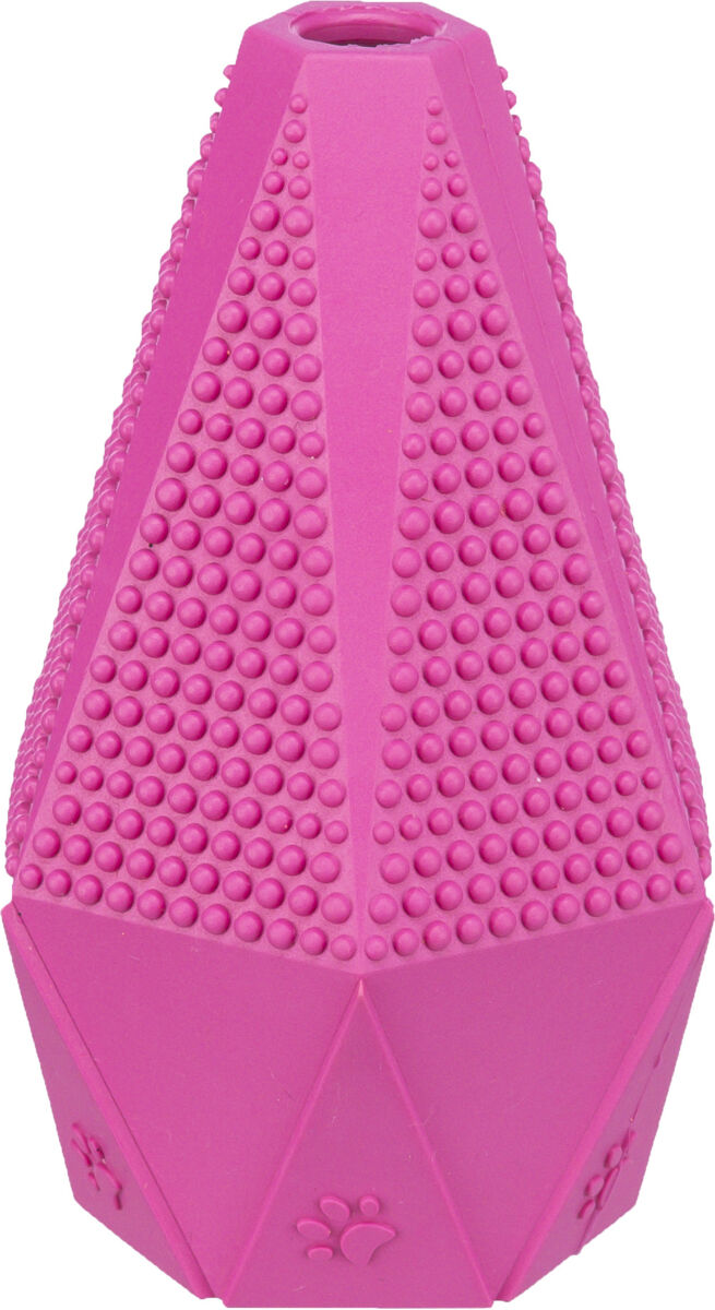 TRIXIE Jumper 12 cm, hračka z přírodní gumy, růžová