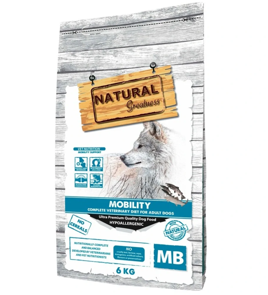 Natural Greatness MOBILITY veterinární dieta pro psy 2 kg