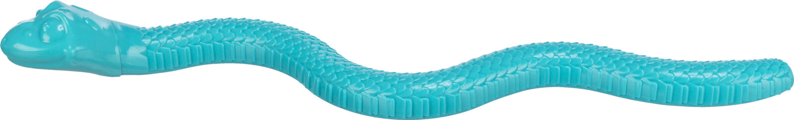 TRIXIE Snack Snake, had na pamlsky, TPR, 59 cm, petrolejová