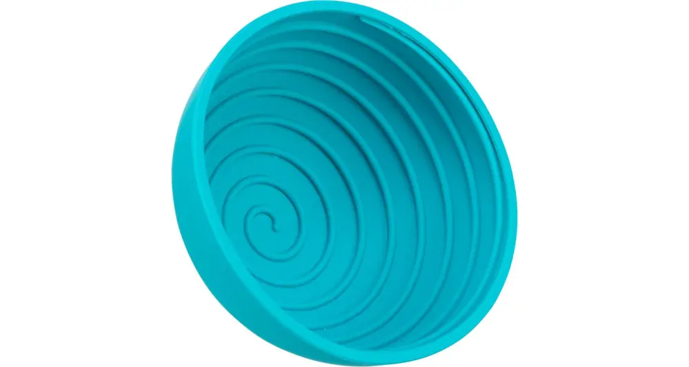TRIXIE Lick’n'Snack miska k pomalému krmení 16 cm, silikon, petrolejová