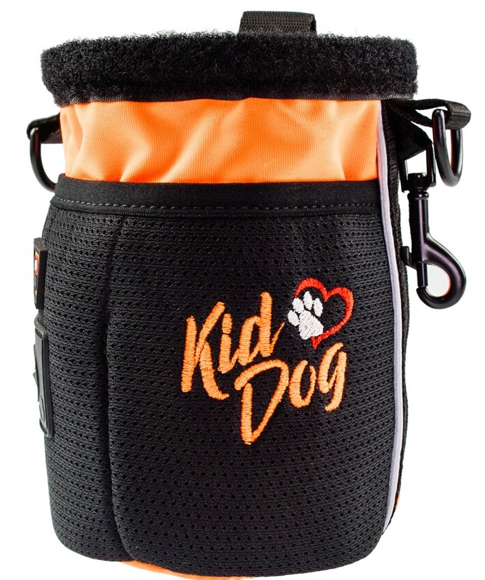 KIDDOG Multifunkční pamlskovník  3 v 1, neonově oranžová