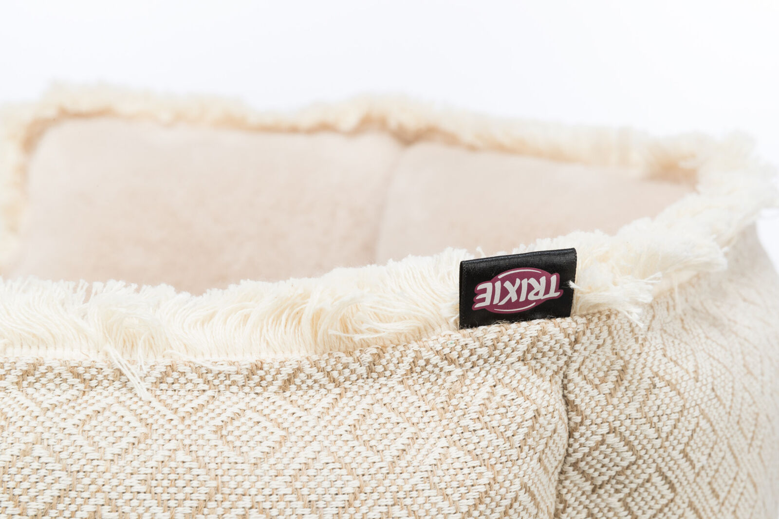 TRIXIE Pelech BOHO s vysokým okrajem, béžová 50 x 50 cm