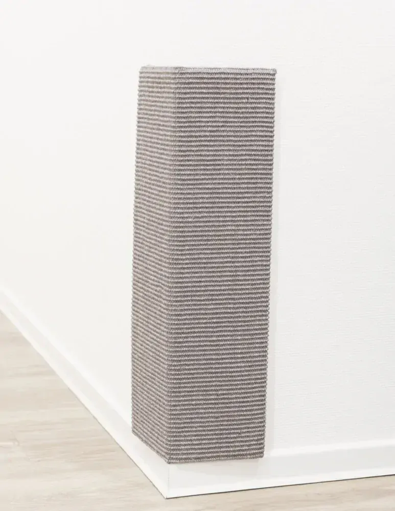 TRIXIE XXL sisalové škrabadlo na roh/stěnu, 38 x 75 cm, šedá