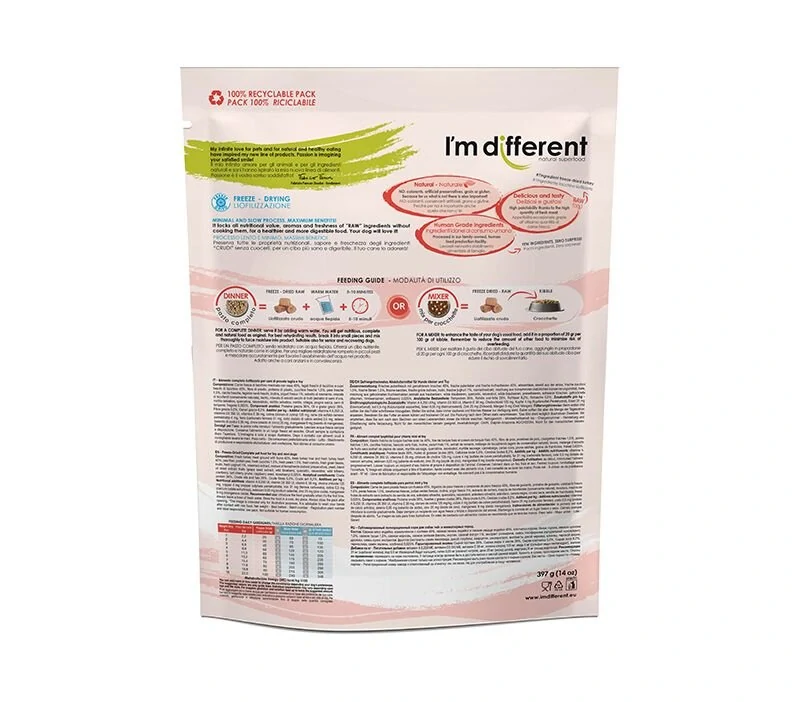 I´M DIFFERENT Turkey DINNER, mrazem sušené raw krmivo s krůtou, 156 g