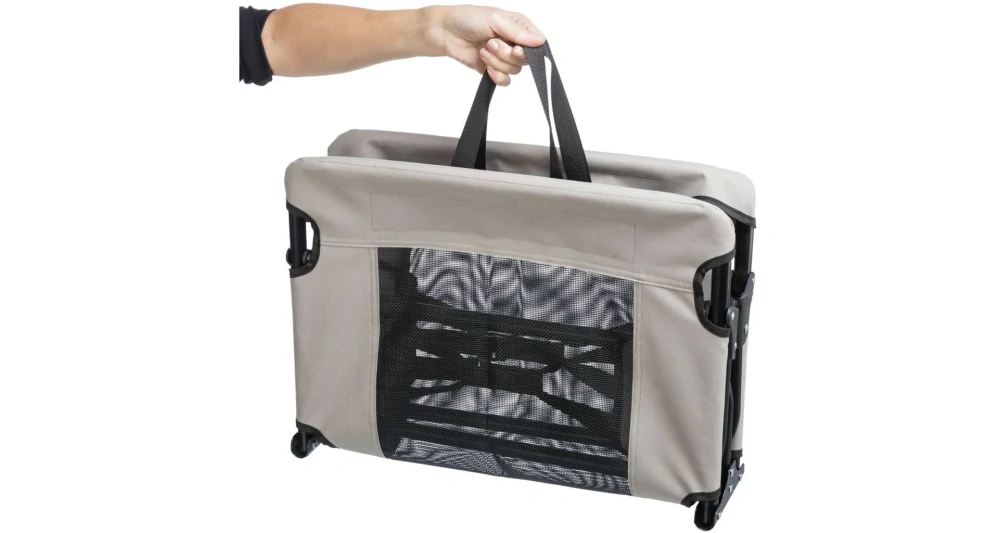 TRIXIE Lehátko se síťkou pro psy, černá/šedá 120 x 19 x 70 cm, do 35 kg