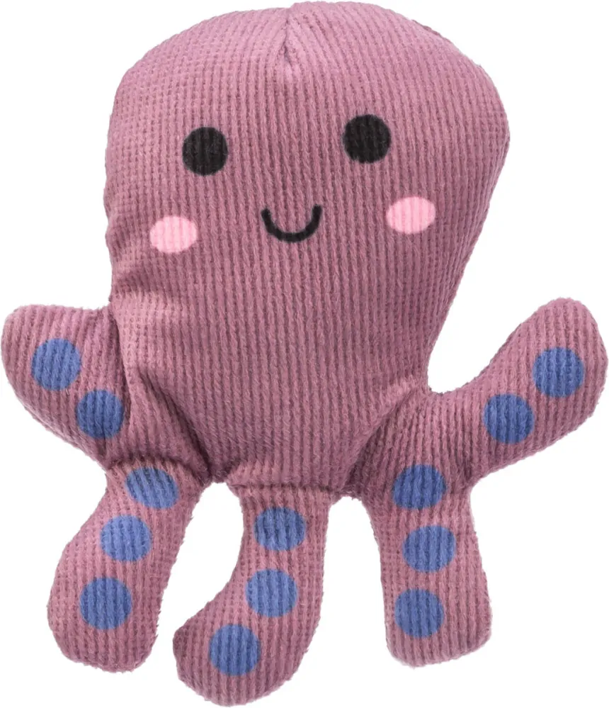 TRIXIE Chobotnička s catnipem 10 cm, plyš, mix barev