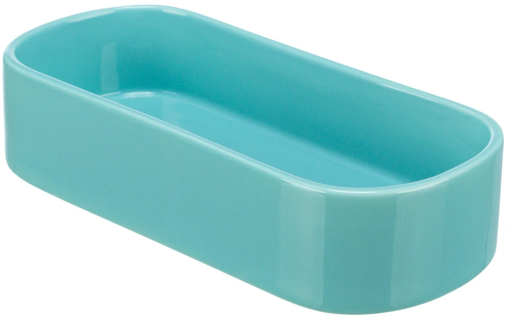TRIXIE Keramická oválná miska "korýtko", 600 ml/22 x 10 cm, různé barvy