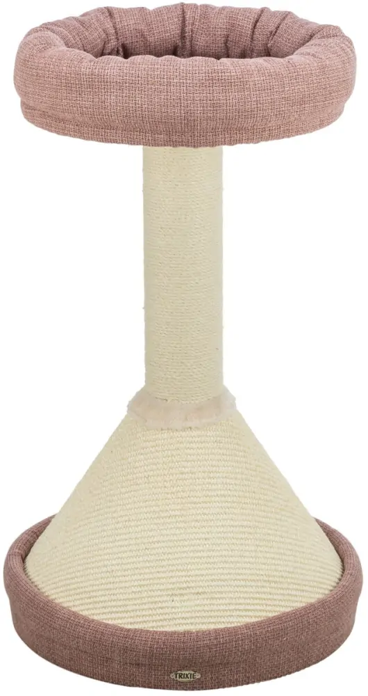 TRIXIE Škrabadlo VIVIANA 80 cm, kuželová základna, lůžko, antická růžová