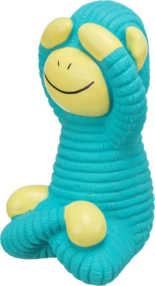 TRIXIE Moudrá opice, hračka se zvukem, 12 cm, plněný latex, 3 varianty