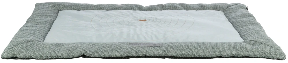TRIXIE Podložka k ležení VIVIANA, sametová tkanina, modrošedá 120 x 80 cm