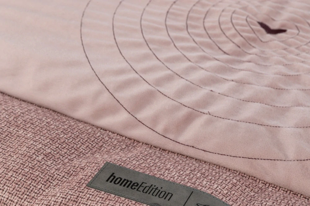 TRIXIE Podložka k ležení VIVIANA, 120 x 80 cm, sametová tkanina, antická růžová