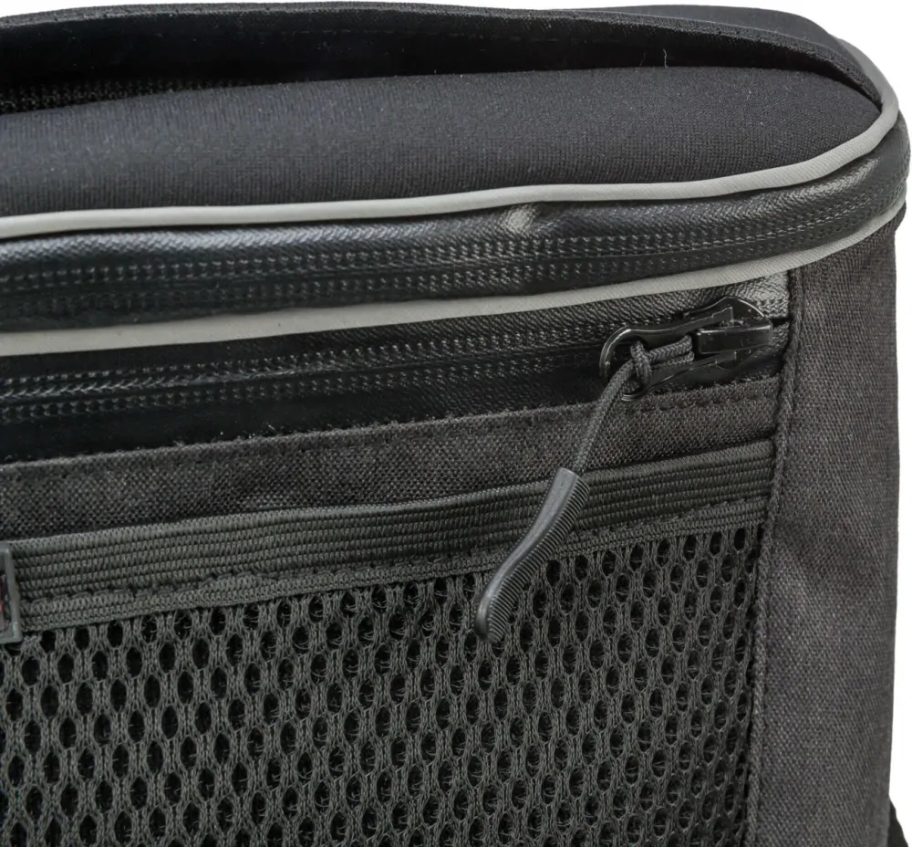 TRIXIE DUO Treat, taštička na pamlsky, 20 x 20 x 5 cm, polyester, antracitová