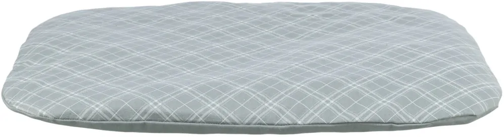 TRIXIE Oválný polštář JESSIE, bavlna/polyester, šedá/bílá 80 x 60 cm
