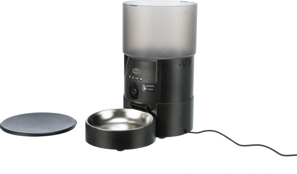 TRIXIE Automatické krmítko TX-C Smart 3.01, 3l/18 x 31 x 18 cm, černá