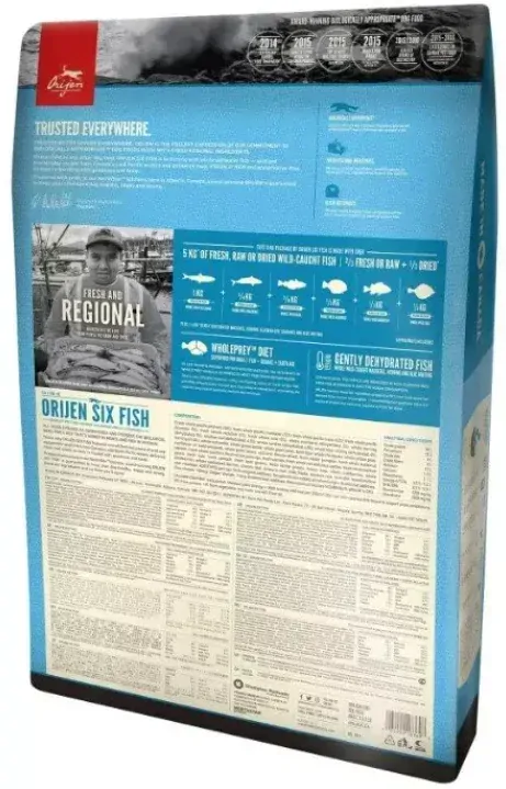 ORIJEN Six Fish  2 x 11,4 kg