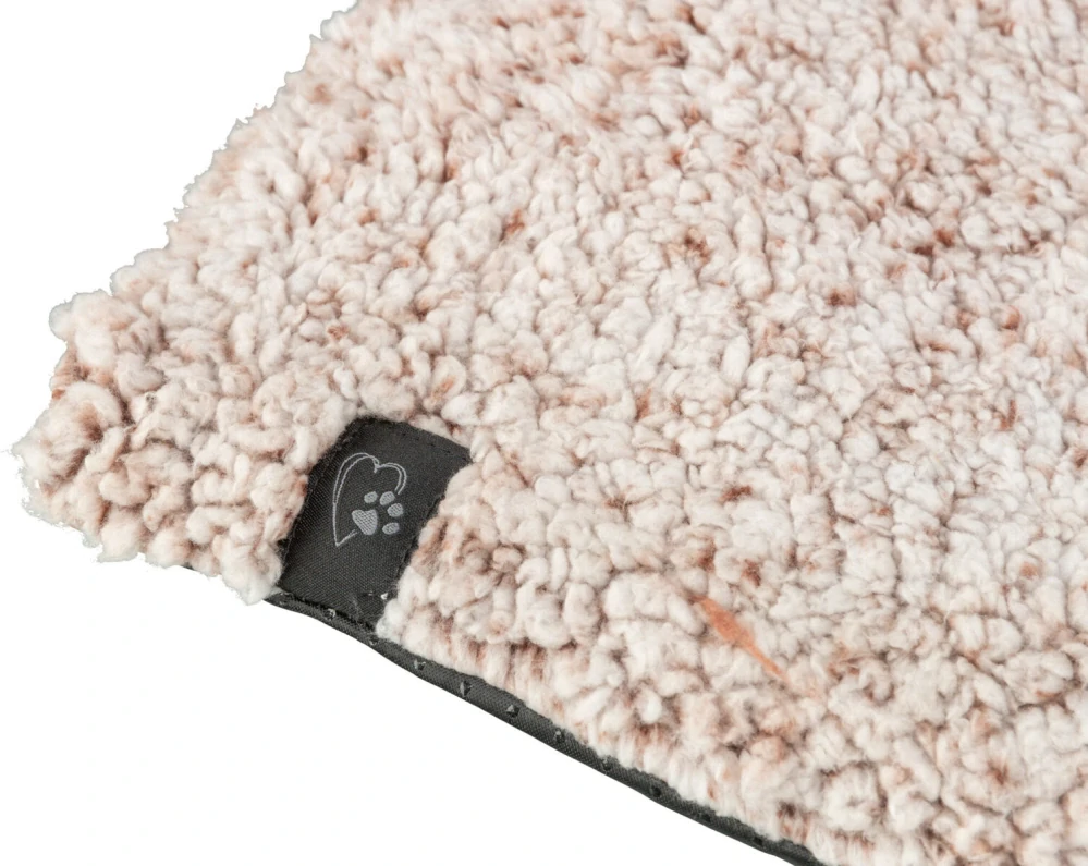 TRIXIE Podložka CALIDA, s tepelně reflexní vložkou, bílo-hnědá 80 x 55 cm