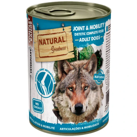 Natural Greatness MOBILITY, veterinární dieta, konzerva pro psy 400g