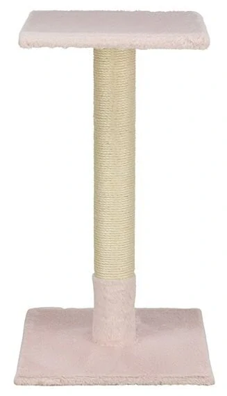 TRIXIE Škrabací sloupek BEANA, 69 cm, králičí plyš, světlerůžová