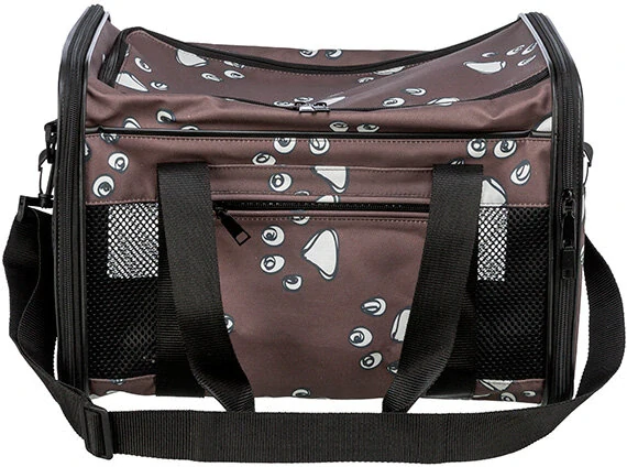 TRIXIE Transportní taška ADRINA, 26 x 27 x 42 cm, do 7 kg, hnědá