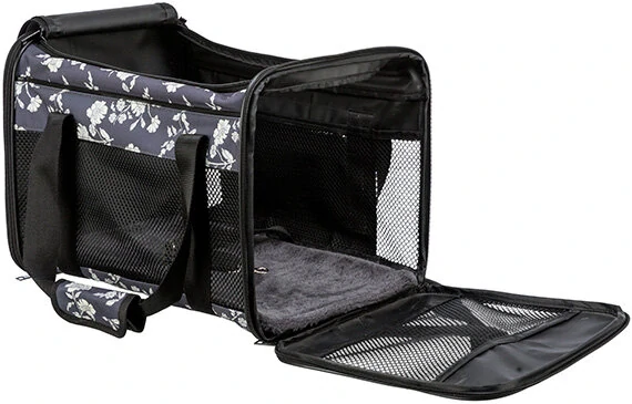 TRIXIE Transportní taška ADRINA, 26 x 27 x 42 cm, do 7 kg, černá