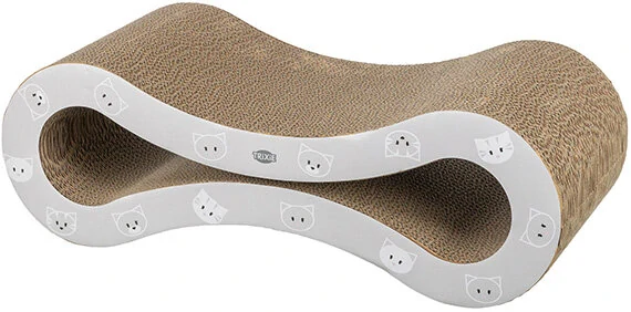 TRIXIE Škrabací vlna MIMI, 48 x 16 x 22 cm, šalvějová/šedá - LIMITOVANÁ NABÍDKA