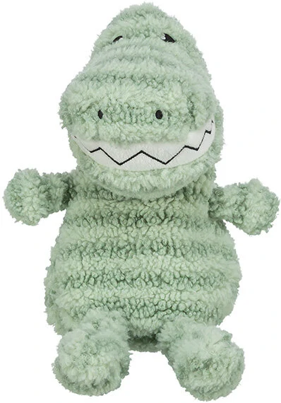 TRIXIE Krokodýl, plyšová hračka se zvukem, 32 cm, zelená