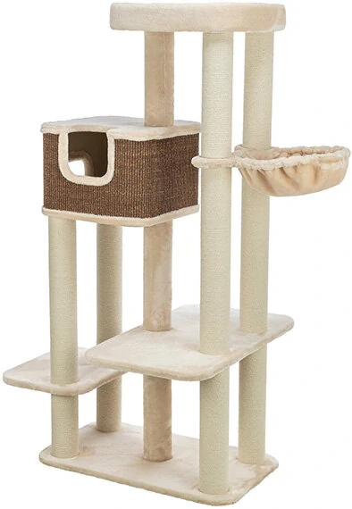 TRIXIE Škrabadlo BERTHOLO, 78 x 45 cm /165 cm, krémová/hnědá