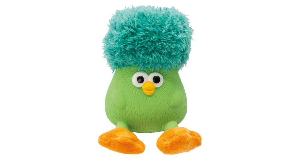 Brokolicový ptáček se zvukem 12 cm, HipHop Dog