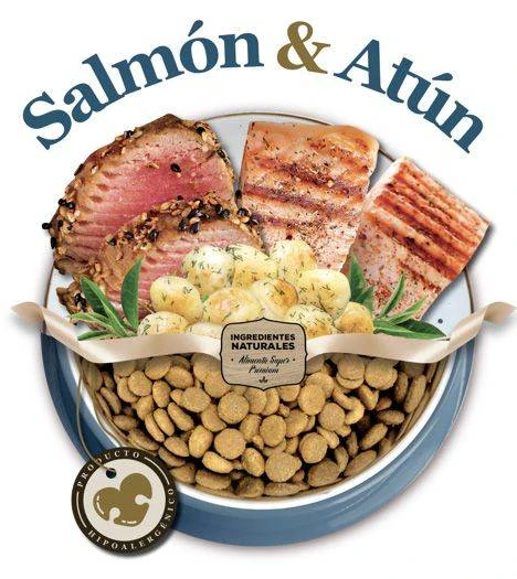 Natural DOG FOOD Salmon & Tuna Grain Free 4 kg