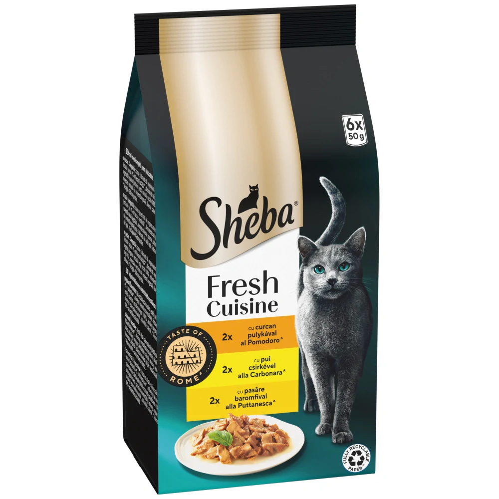 Sheba kapsa Fresh Cuisine - Taste of Rome 6x50g