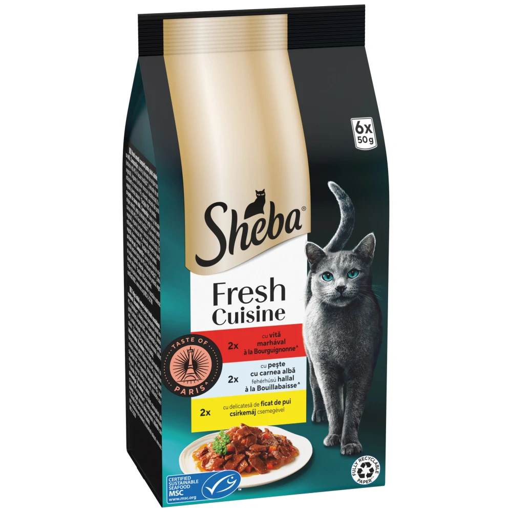 Sheba kapsa Fresh Cuisine - Taste of Paris 6x50g