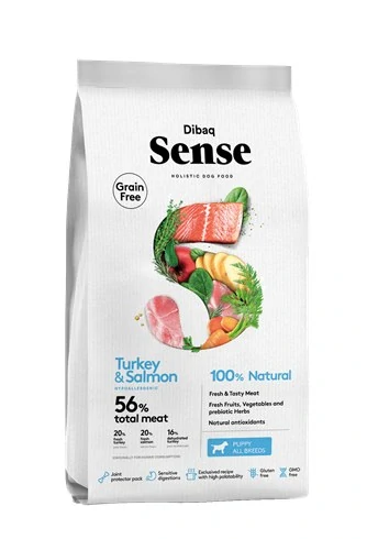 DIBAQ SENSE Salmon&Turkey PUPPY 12 kg