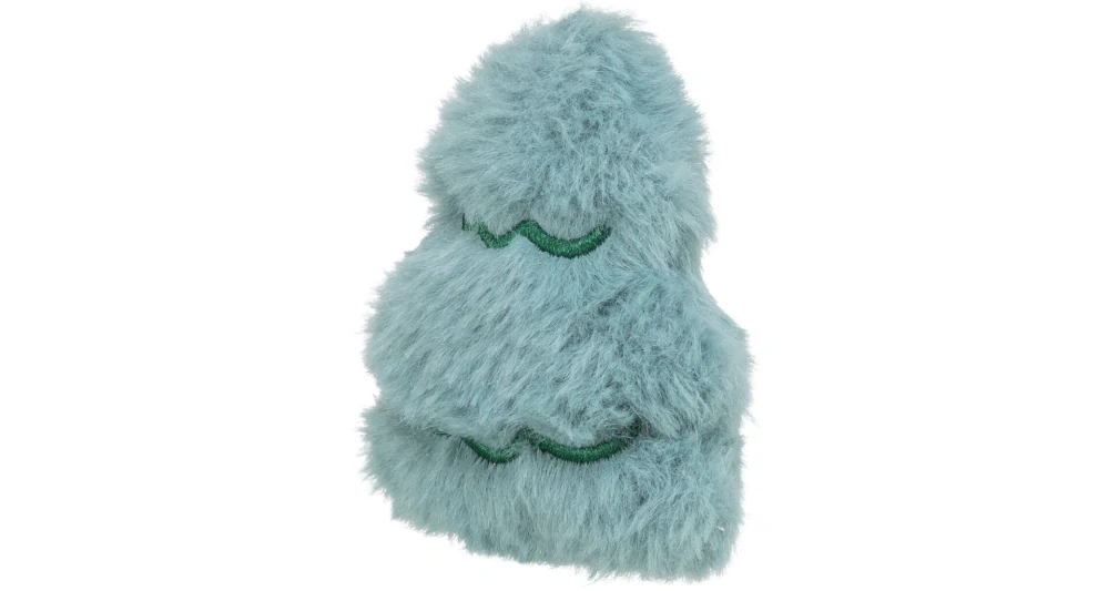 TRIXIE Xmas Tree, vánoční stromek, plyšová hračka s catnipem, 10 cm