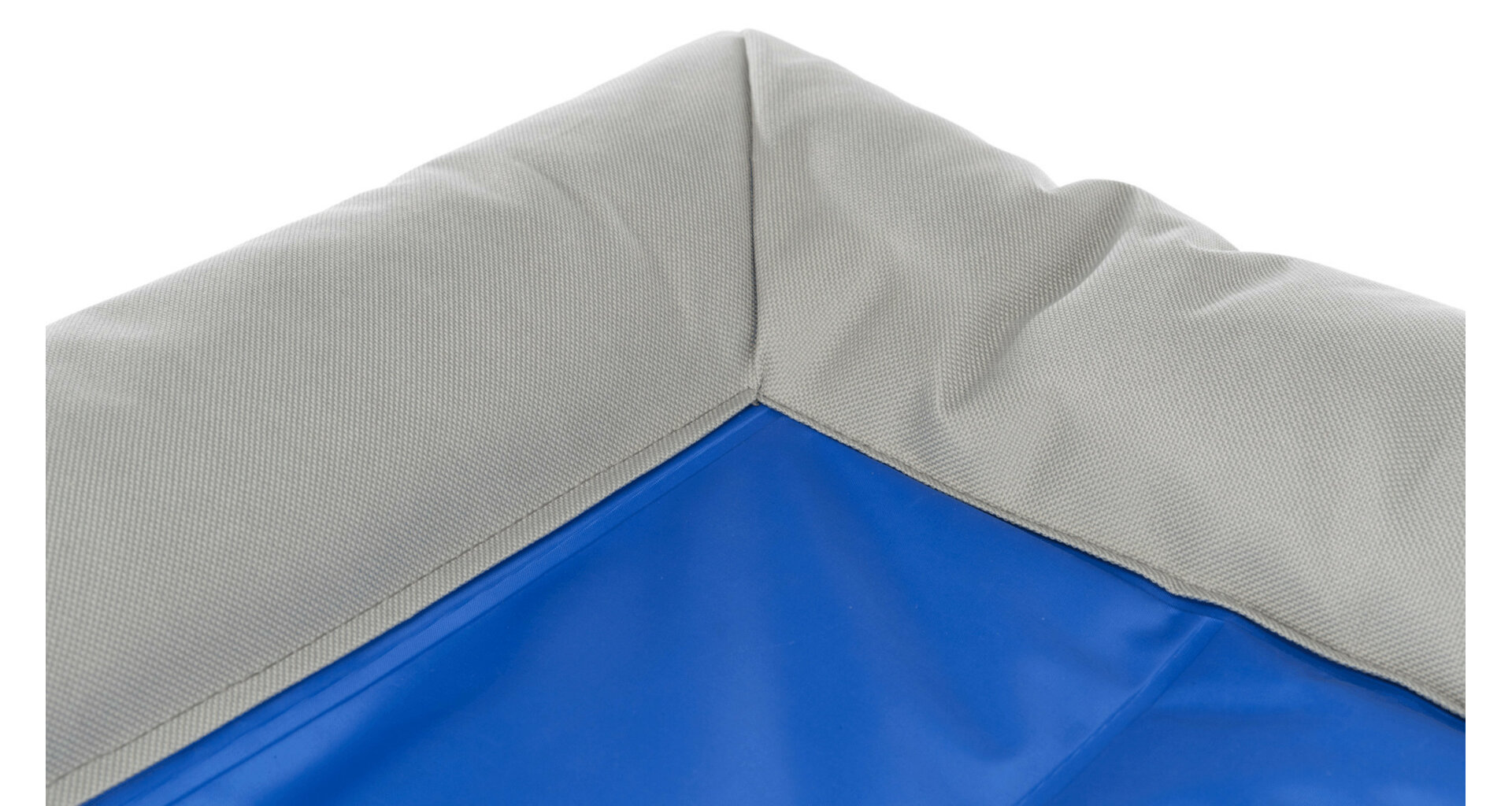 TRIXIE Chladící obdelníkový pelech Cool Dreamer s okrajem šedo/modrý 100 x 65cm