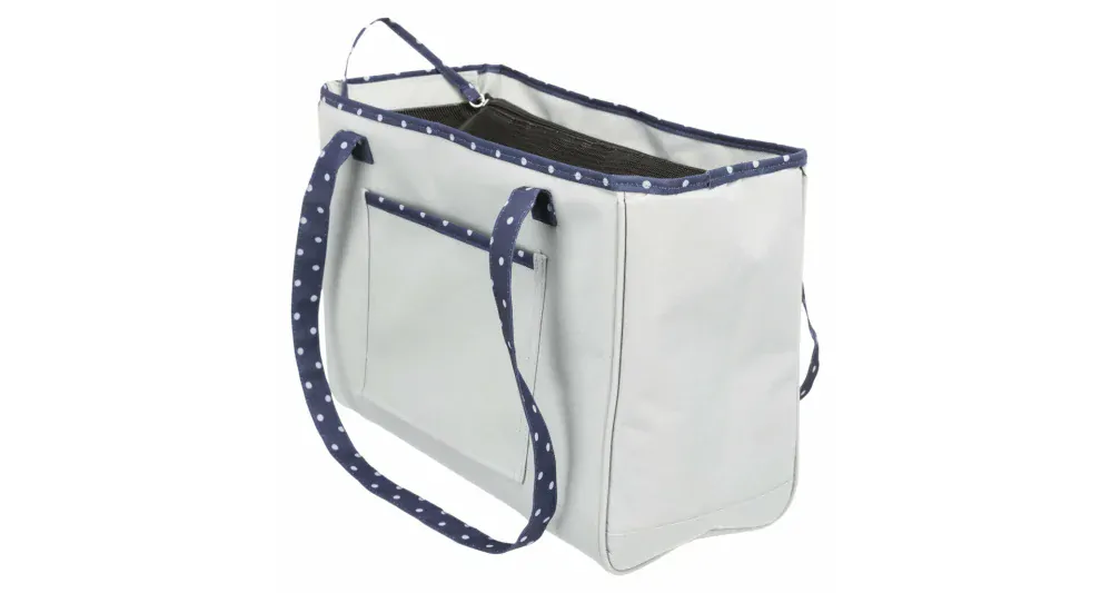 TRIXIE Cestovní taška Bonny 20 x 29 x 40 cm, modro/šedá (max. 5 kg)