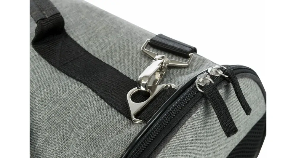 TRIXIE Transportní taška-pelíšek HOLLY 50x30x30 cm nylon,černo/šedá (max 15kg)