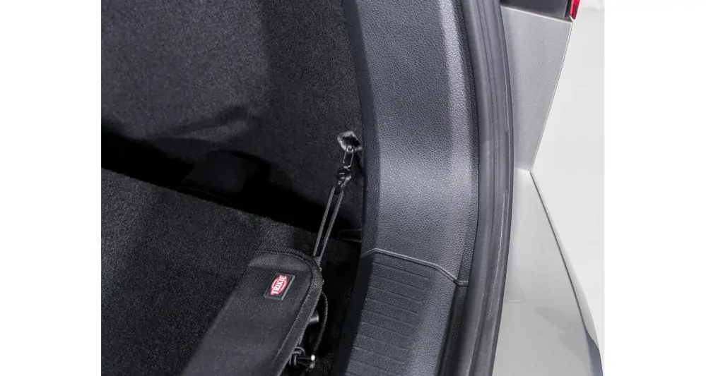 TRIXIE Ochrana nárazníku s výstužnými vložkami, skládací, 80 x 63, černá