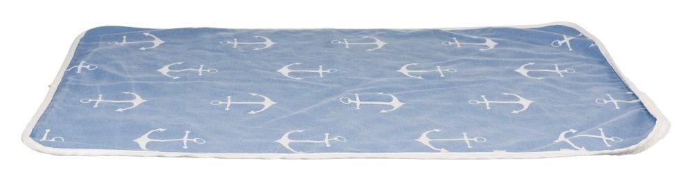 TRIXIE Deka Anchor, modrá/bílá -150 x 100 cm