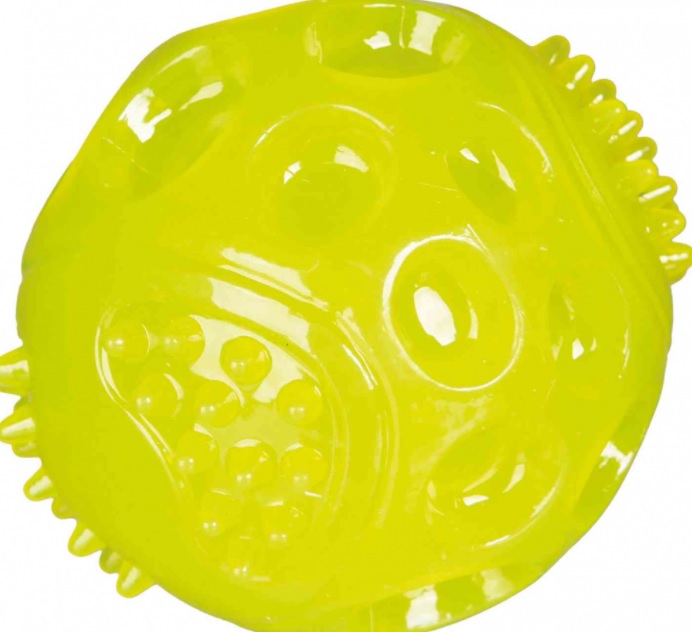 TRIXIE Blikací míček ø 7.5 cm, bez zvuku, plovoucí (RP 2,90Kč)