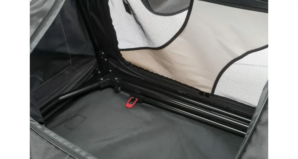 TRIXIE Transportní nylonový box Vario M-L  91x58x61 cm černo-šedý